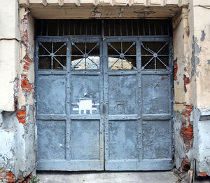 Window of building