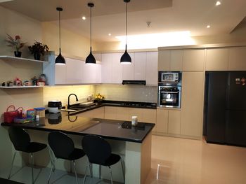 Interior of kitchen