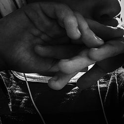 Cropped image of woman