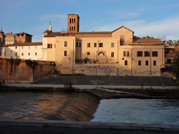 Buildings at waterfront