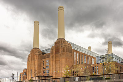 Battersea power station in london borough of wandsworth