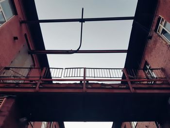 Low angle view of building against sky