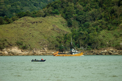 Scenic view of sea