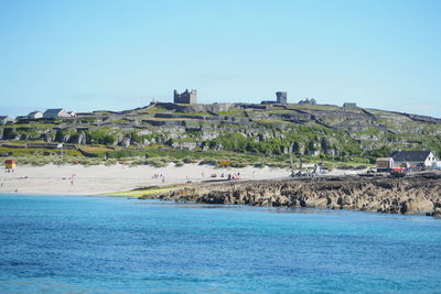 Inis oirr, aran island, the shore.