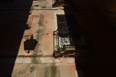 Low angle view of old building