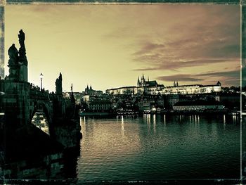 Built structure in water