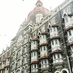 Low angle view of building against sky