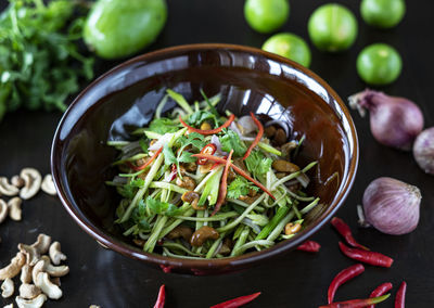 Green mango salad