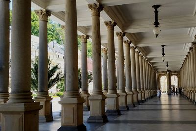 Corridor of building