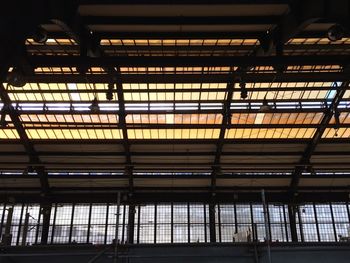 Low angle view of ceiling