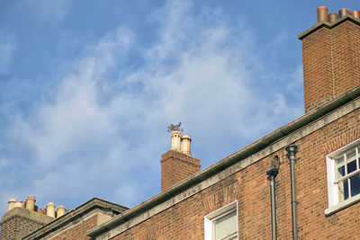 Low angle view of building against sky