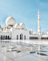 View of mosque against sky