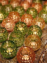 Full frame shot of seashells