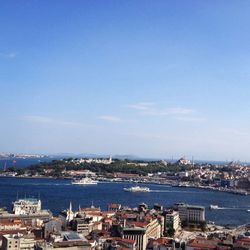 View of cityscape against the sky