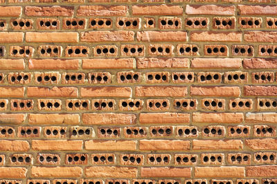 Full frame shot of brick wall