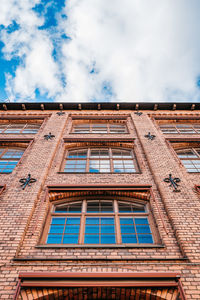 Low angle view of building against sky