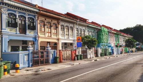 Buildings in city