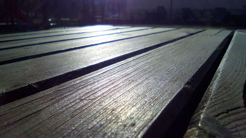 Surface level of ground