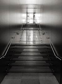 Empty steps in modern building