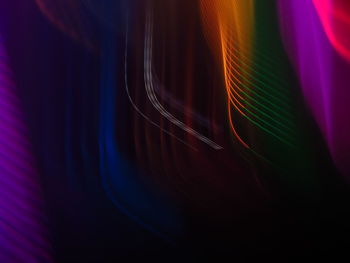 Full frame shot of multi colored light trails