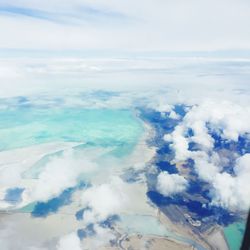 Aerial view of landscape