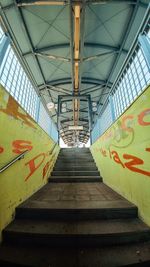 Graffiti on staircase