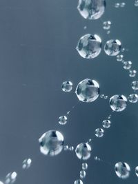 Close-up of bubbles