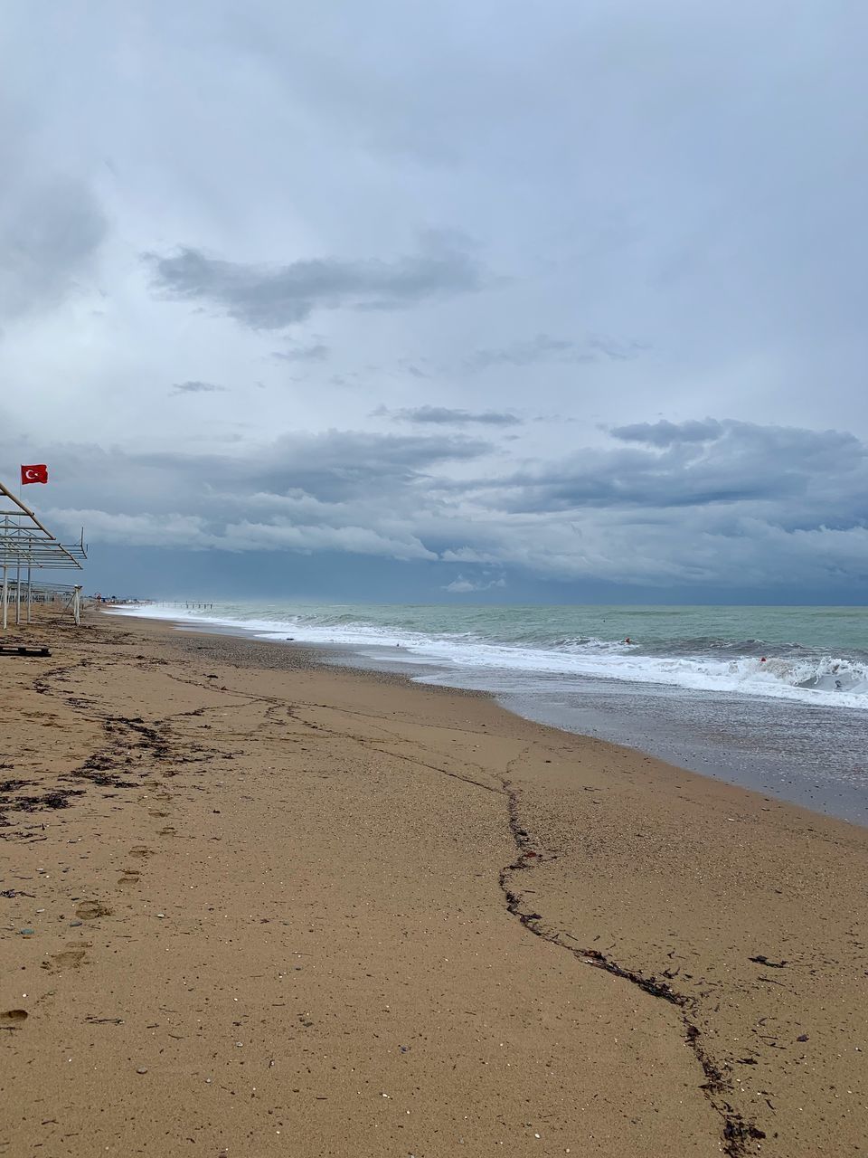 VIEW OF BEACH AGAINST SKY