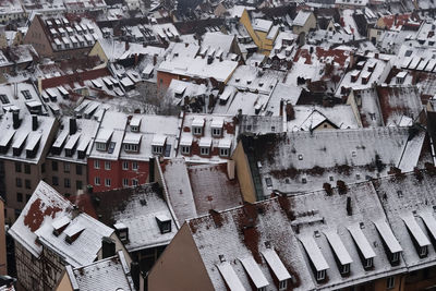 Aerial view of city