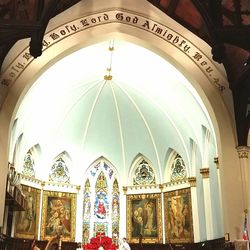 Interior of cathedral