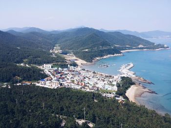 Scenic view of mountains