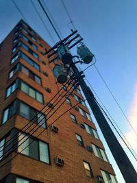 Low angle view of building against sky