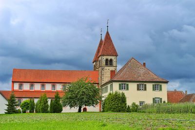 Temple against sky