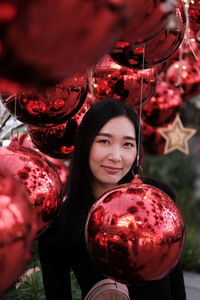 Portrait of a smiling young woman