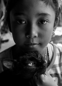 Portrait of cute baby