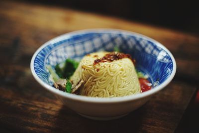 Close-up of food in bowl