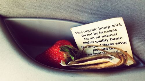 Close-up of red chili peppers