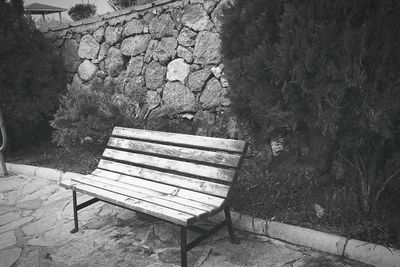 Empty bench