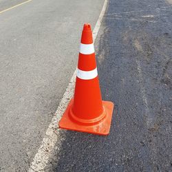 Road sign on street