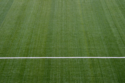 Full frame shot of soccer field