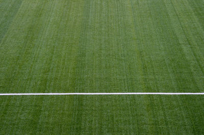 Full frame shot of soccer field