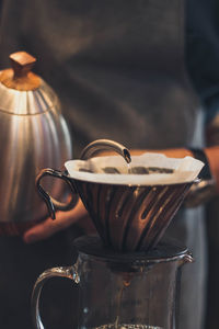Close-up of coffee cup