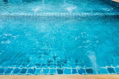 Full frame shot of swimming pool