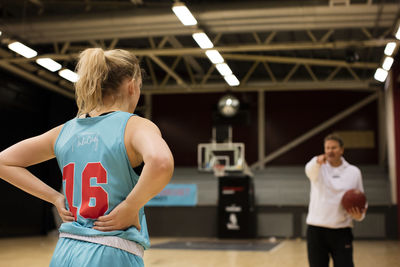 Female basketball player