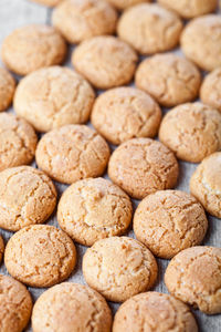 Full frame shot of cookies