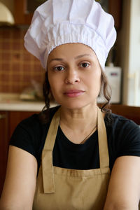 Portrait of young woman