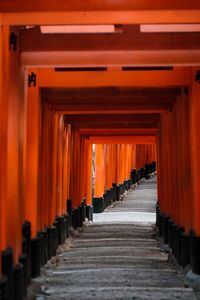 Corridor of temple