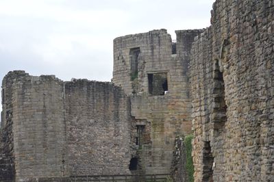 View of old ruin building