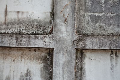 Full frame shot of weathered wall