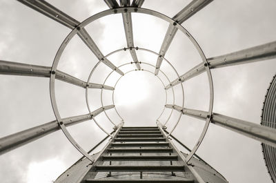 Low angle view of ceiling